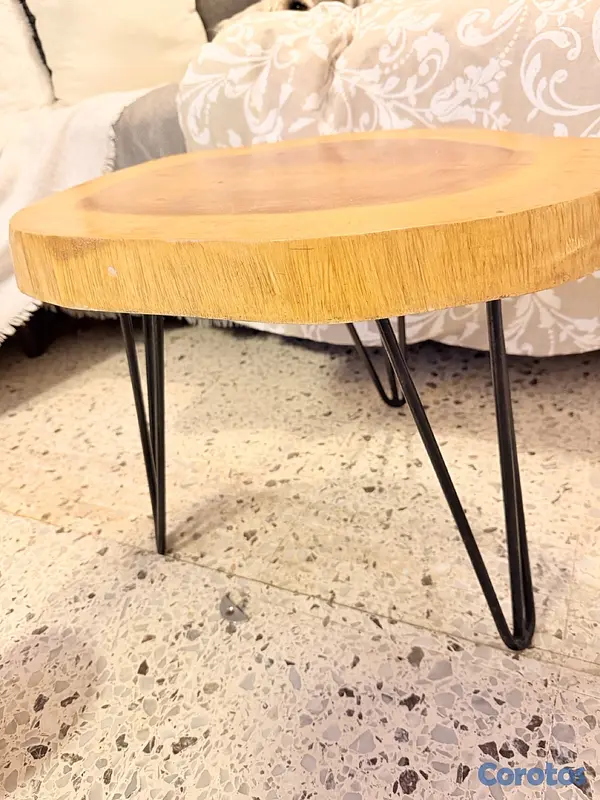 decoración y accesorios - MESITA DE CENTRO DE BAMBÚ 100% NATURAL  3