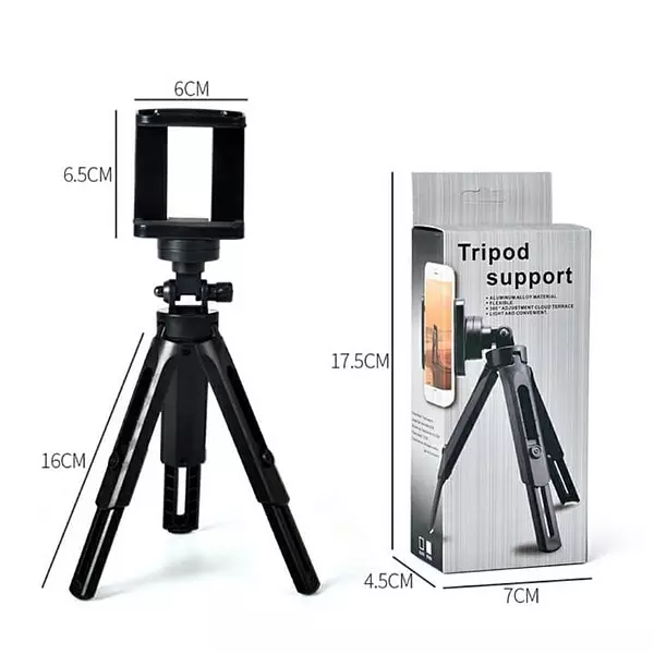 accesorios para electronica - Mini Tripode Para Celular Camara Ligero de Mesa Portatil Compacto Home schooling 5