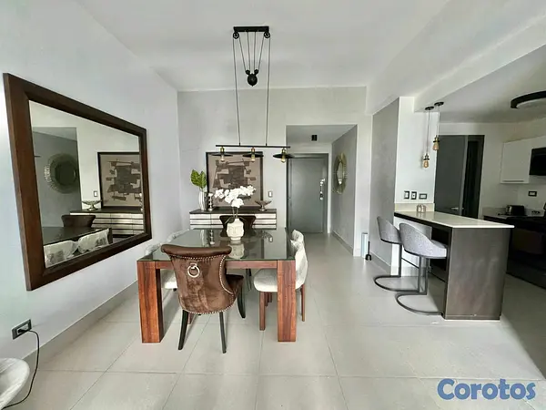 apartamentos - Apartamento amueblado en alquiler- Piantini  7