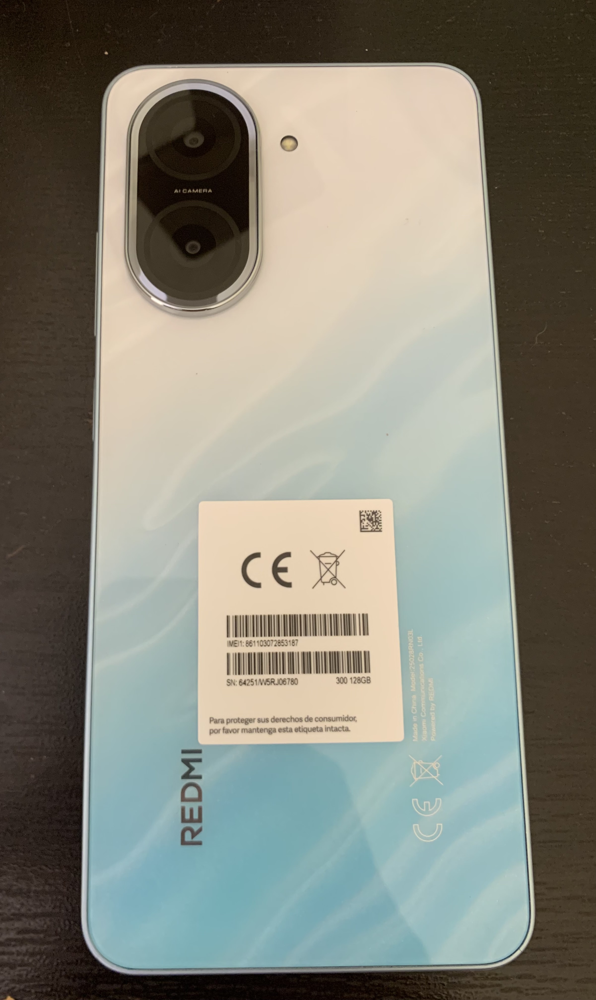 celulares y tabletas - Redmi A5 128 gb, forro y cargador Nuevo en su caja 2