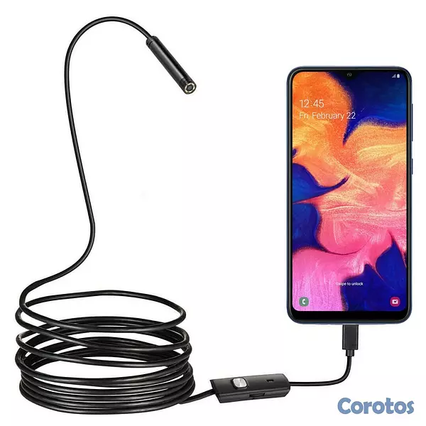otros electronicos - Camara Endoscopica USB Boroscopio Camara de inspeccion Android endoscopio 2 mts 5