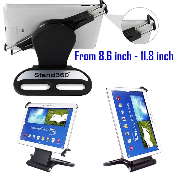 accesorios para electronica - Soporte Giratorio de 360 grados para Tablet Tableta BASE TRIPODE PARAL 4