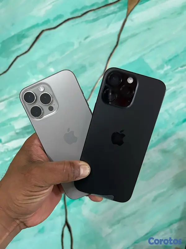 celulares y tabletas - iphone 📱 16 pro max 256GB factory  5