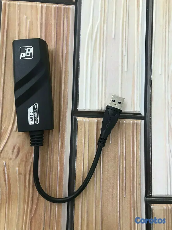 accesorios para electronica - Adaptador USB 3.0 a Ethernet red RJ45 LAN cableada Gigabit. 4