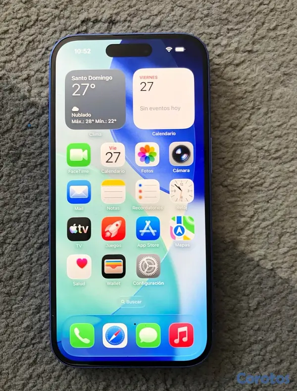 celulares y tabletas - este iPhone solo se ah usado 2 beses es Desblokeado para orang  2