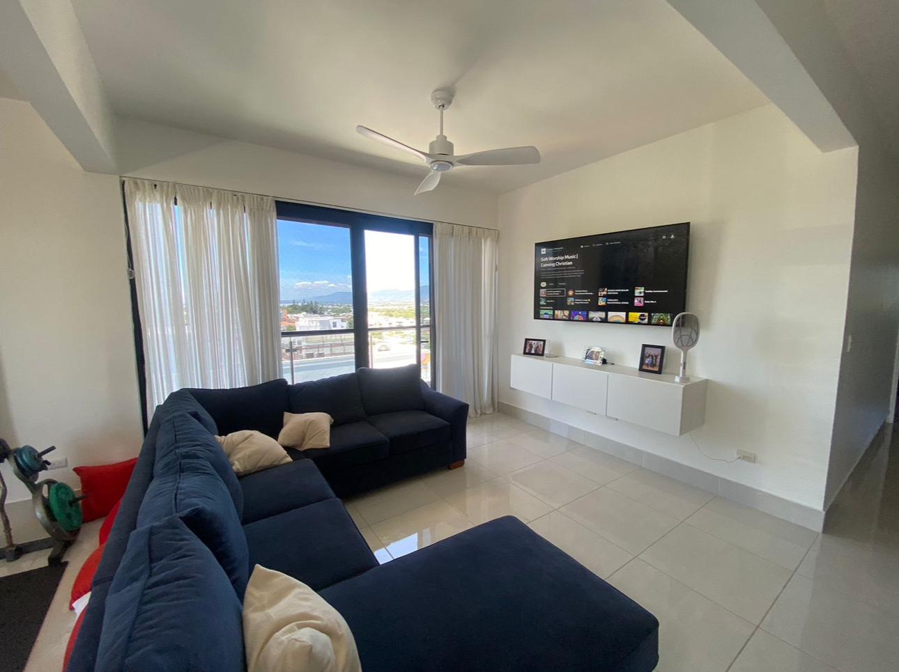 apartamentos - vendo 6to piso en los cerro de gurabo santiago  4