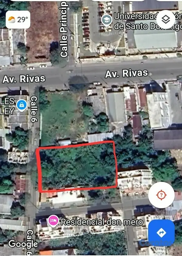 solares y terrenos - Terreno 1,557 mts², cerca de la Uasd La Vega 1