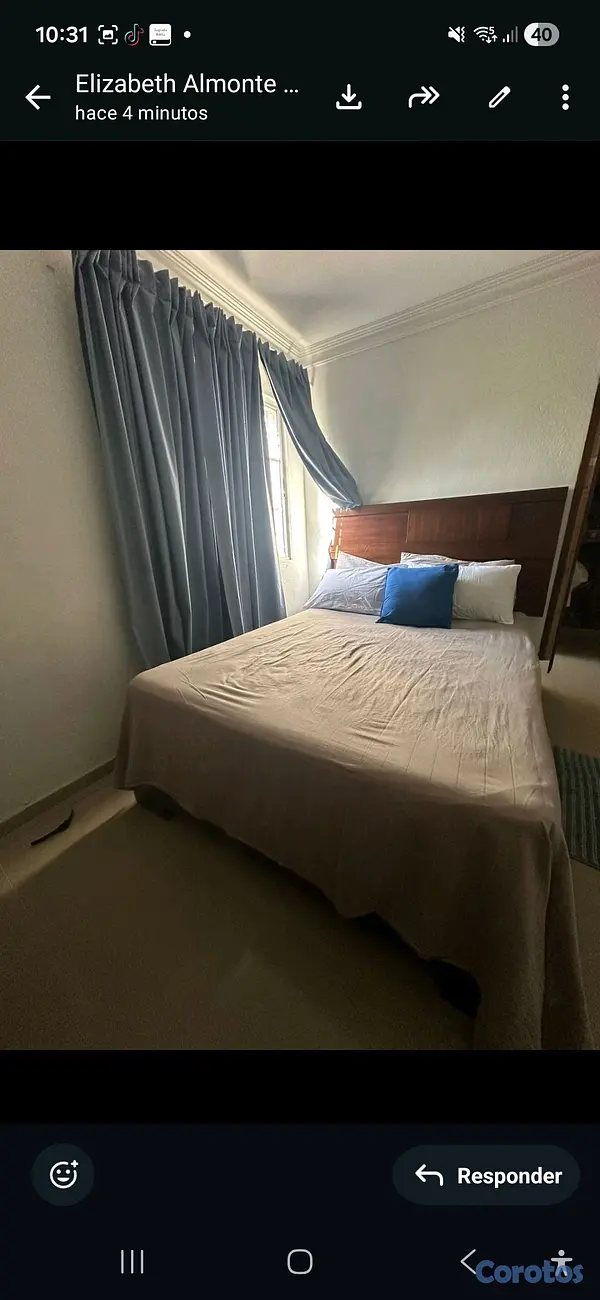 muebles y colchones - JUEGO DE HABITACIÓN EN VENTA, CAOBA PURA, EXCELENTE CONDICIONES. 3