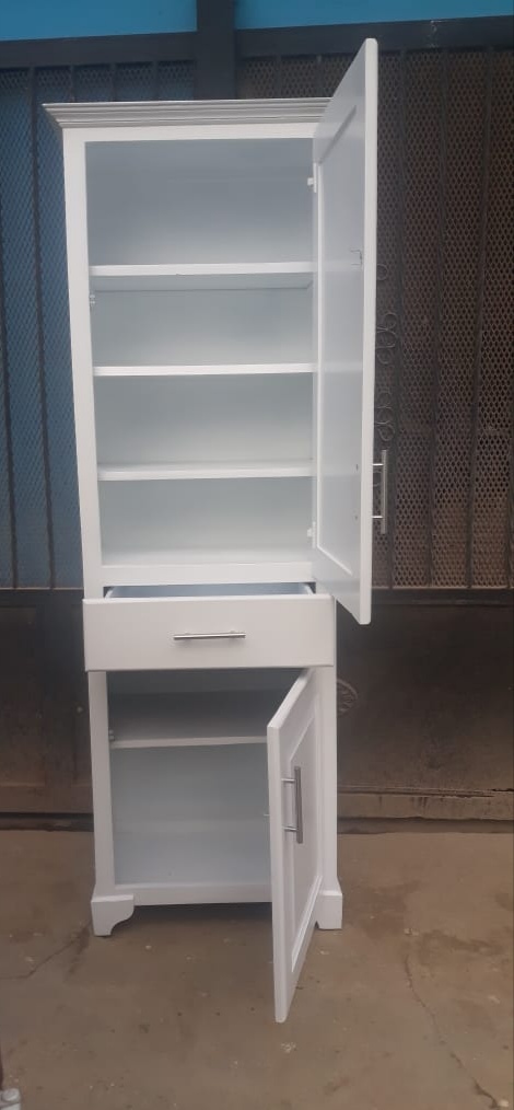 muebles y colchones - Alacena para cocina con gaveta en color blanco 