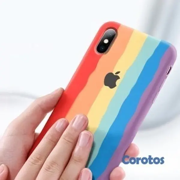 accesorios para electronica - COVER ARCOIRIS iPHONE  3