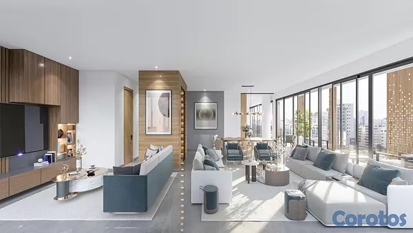 apartamentos - TORRE DE LUJO EN ENSANCHE NACO, EN-06. 7