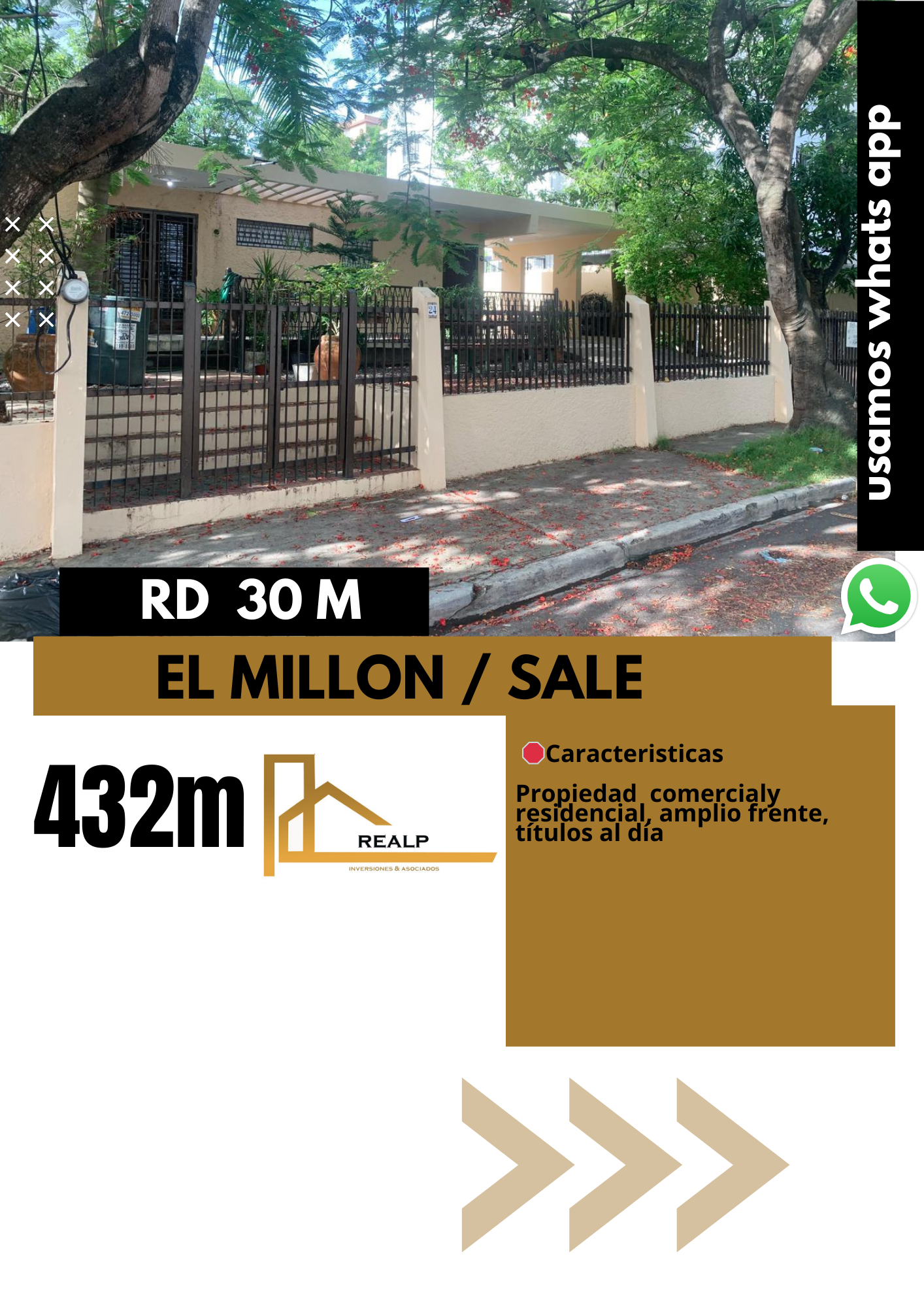 casas - Propiedad en el Millon 0