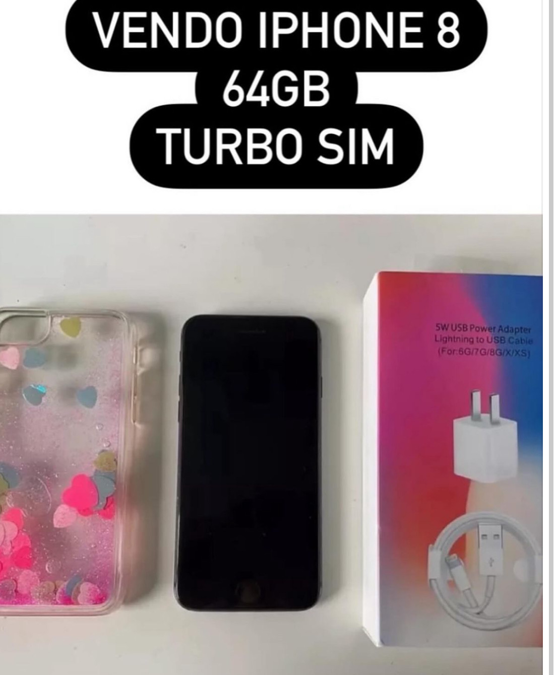 celulares y tabletas - iphone 8 $2,500 pesos 