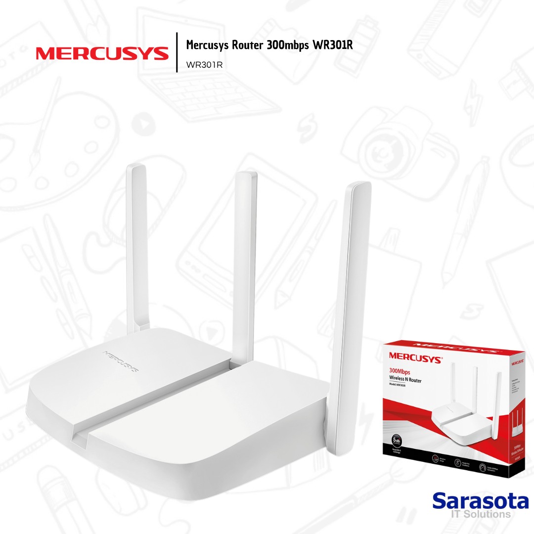 otros electronicos - Mercusys Router 300mbps WR305R 1