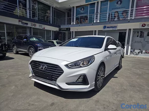 carros - HYUNDAI SONATA NEW RISE 2018 BLANCO GASOLINA 2