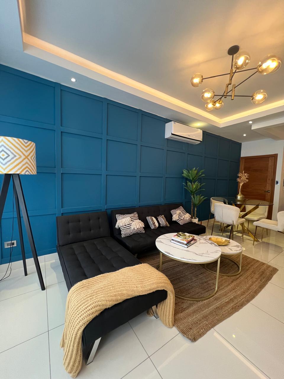 apartamentos - apartamento en venta de 1 habitacion amueblado DN