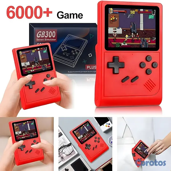 consolas y videojuegos - 🎮 Consola Portátil Game BOX GB300 6000 Juegos - Se 2