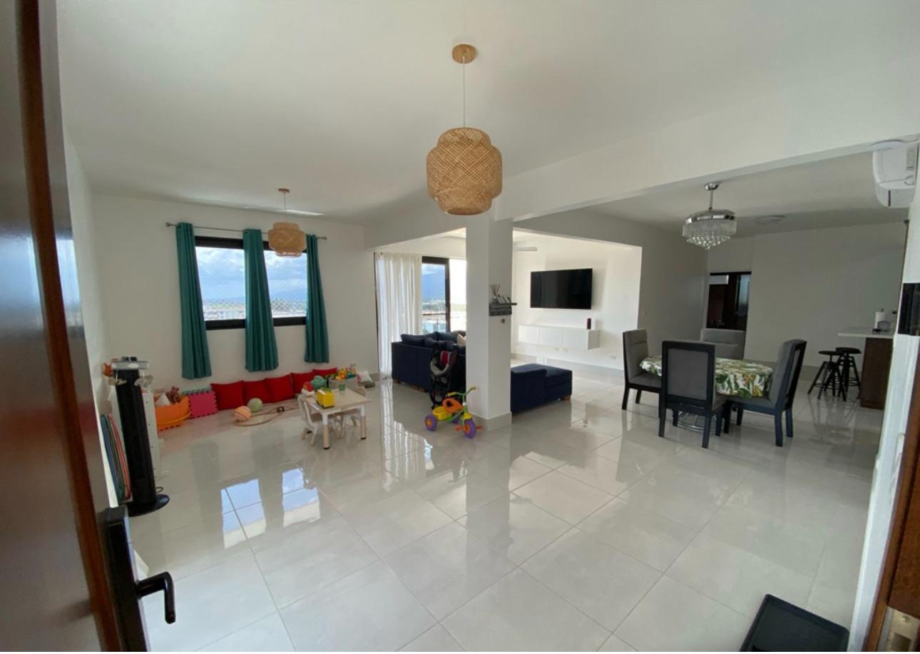 apartamentos - vendo 6to piso en los cerro de gurabo santiago  5