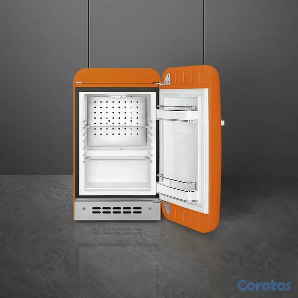 electrodomesticos - Mini nevera SMEG retro naranja (minibar) 2