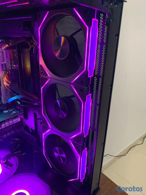 computadoras y laptops - Kit 3 Ventiladores PC 120mm Silenciosos Alto Flujo 🔥 4