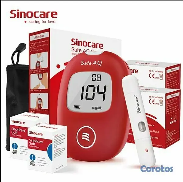 Salud y Equipamiento Médico - MEDIDOR DE GLUCOSA SINOCARE- BLOOD GLUCOSE METER G