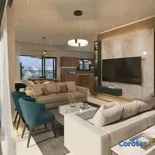 apartamentos - 🚨DIOS🚨📍Los Cacicazgos 🇩🇴Torre Imponente! Confortable! Segura! Economíca!! 7