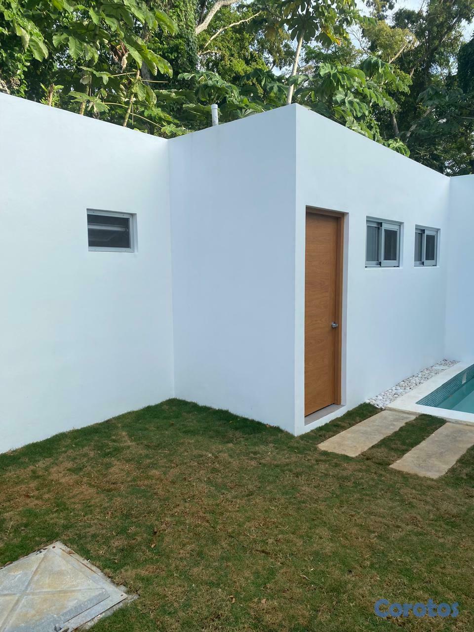 casas vacacionales y villas - Townhouse Villa en Las Terrenas, a  600 Mts. de Playa Ballenas, 2 niveles, Pisci 5