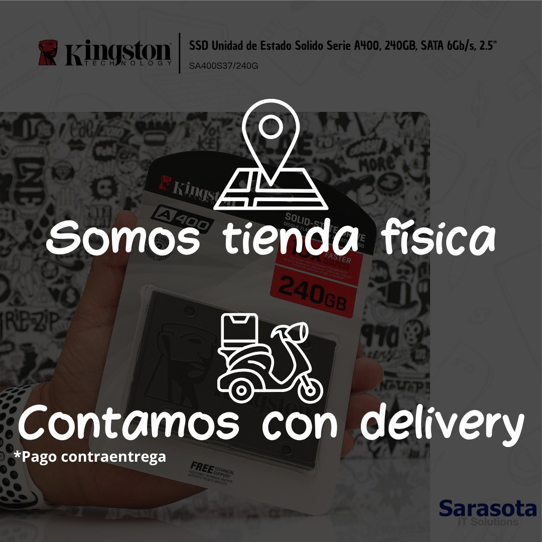 accesorios para electronica - Kingston SSD de 240Gb Serie A400 2