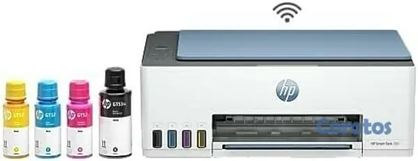 impresoras y scanners - MULTIFUNCIONAL  HP SMART TANK 520 - ALL IN ONE PRINTER- SISTEMA DE TINTA CONTINU