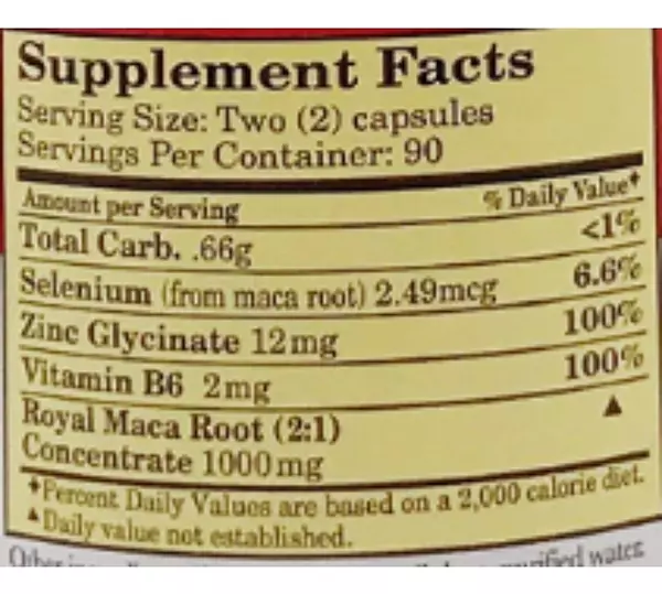 Salud y Equipamiento Médico - Whole World Botanicals - Maca - Un - Unidad A $1555 2