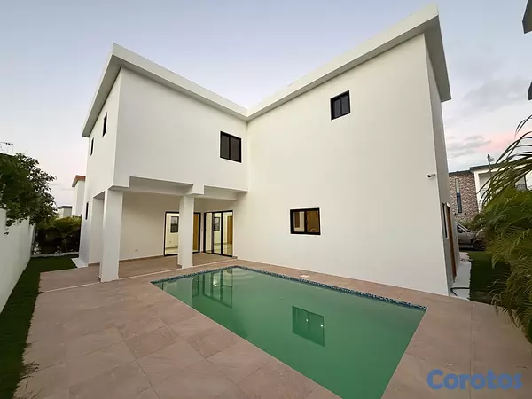 casas - alquilo casa en puerto plata proyecto cerrado  2