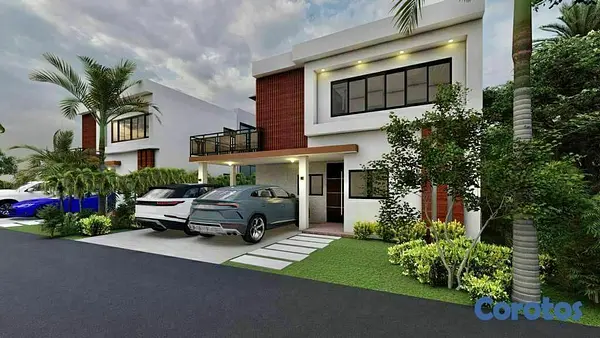 casas vacacionales y villas - Villa en metro country club, juan dolio 6