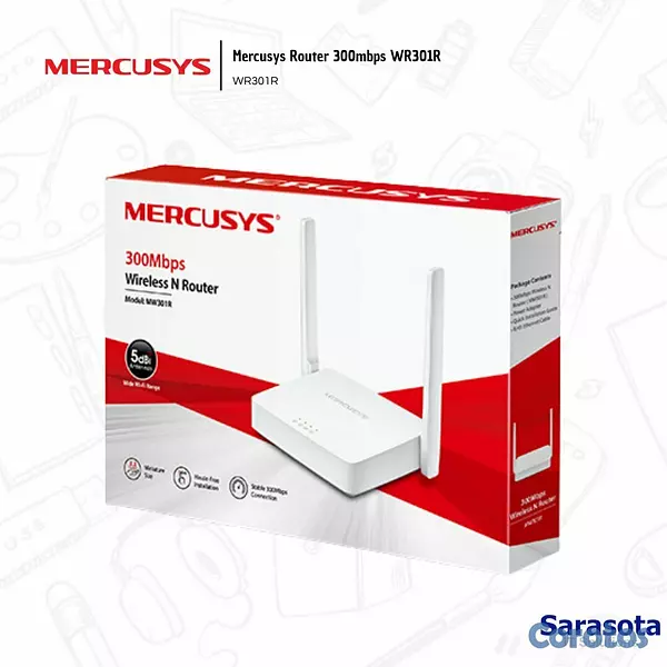 accesorios para electronica - Mercusys Router WR301R 2