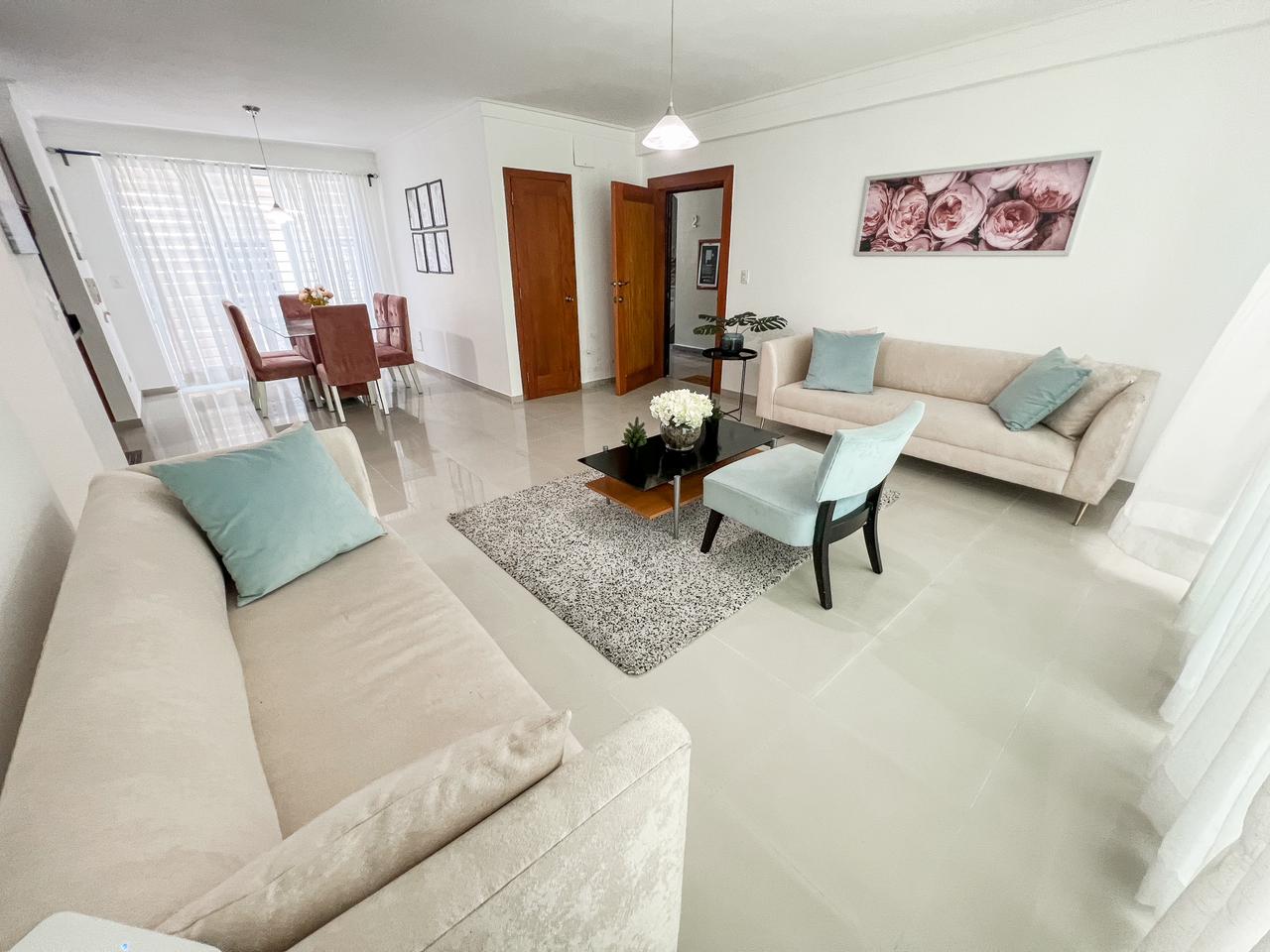 apartamentos - Naco, Apartamento C/L Blanca En Alquiler  2