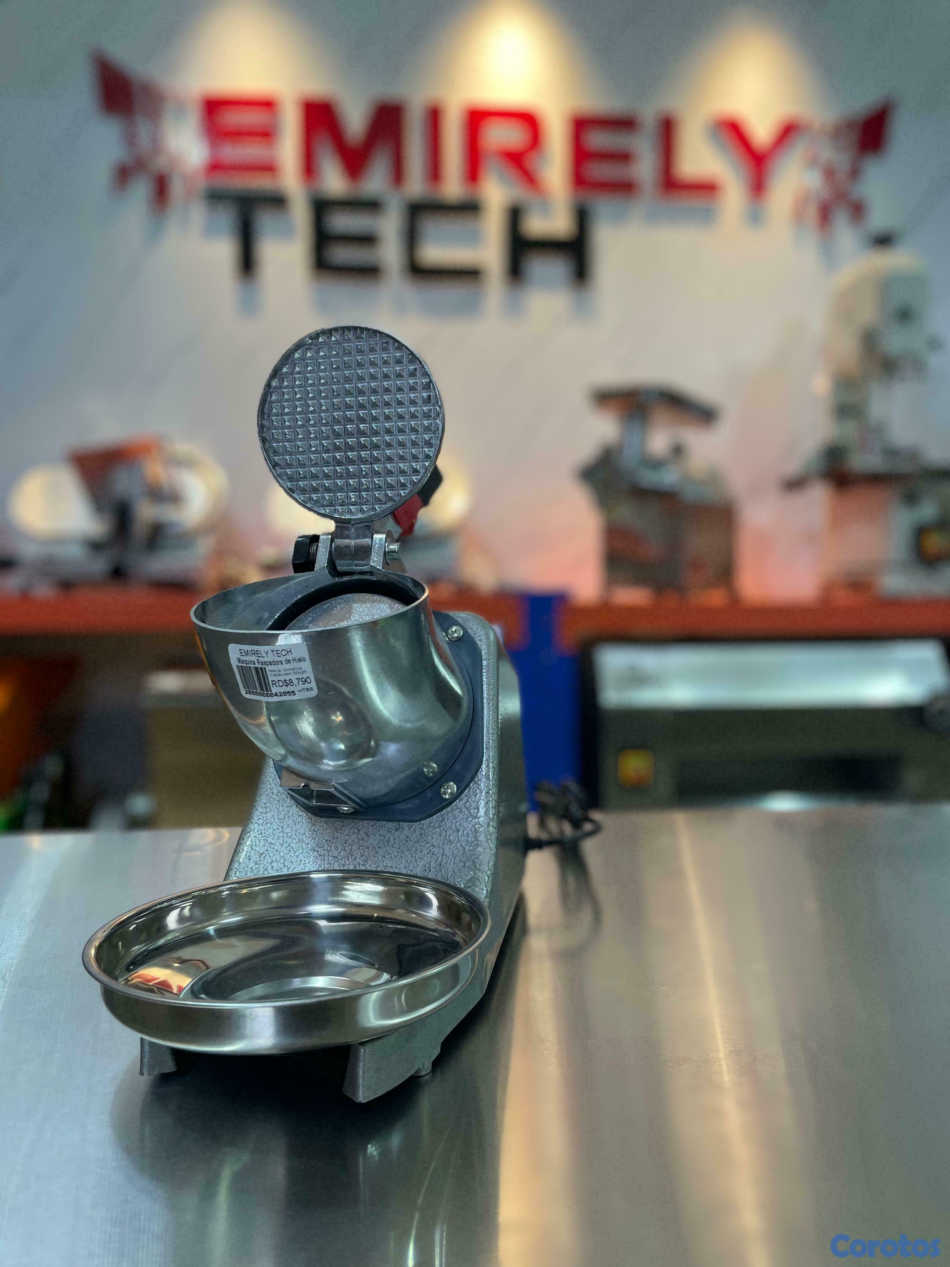 equipos profesionales - Trituradora moledora de hielo helados raspados 9