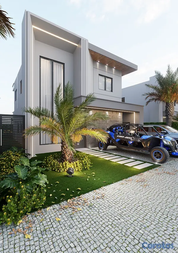 casas vacacionales y villas - Villas en Bavaro 3 hab con piscina desde US$245,000 alta plusvalia 5
