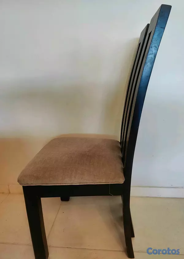 muebles y colchones - Juego de comedor en caoba de 6 sillas negociable 2