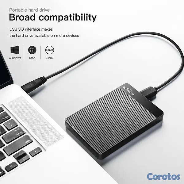 otros electronicos - DISCO DURO 500GB EXTERNO  2