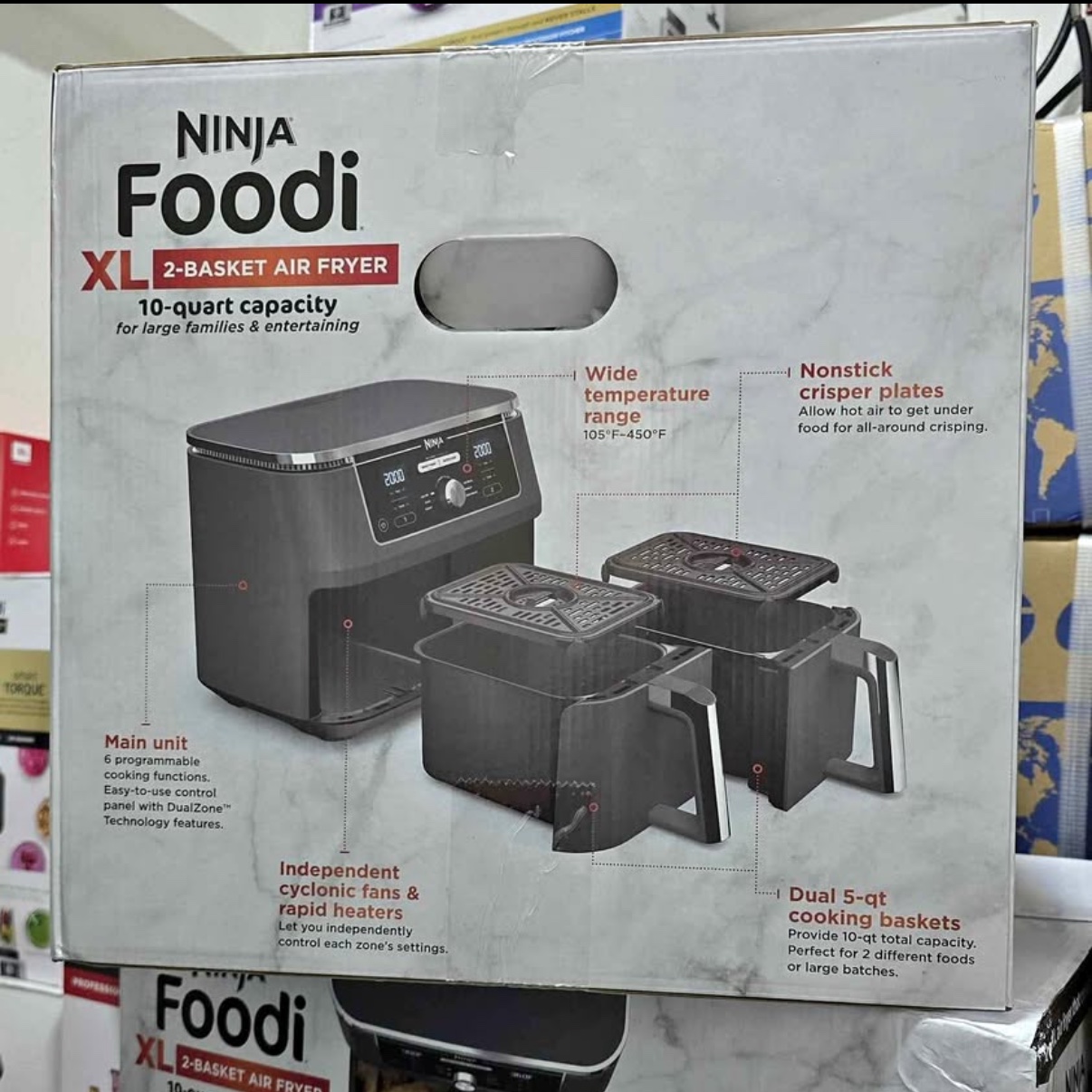 electrodomesticos - NINJA AIR FRYER FOODI XL 