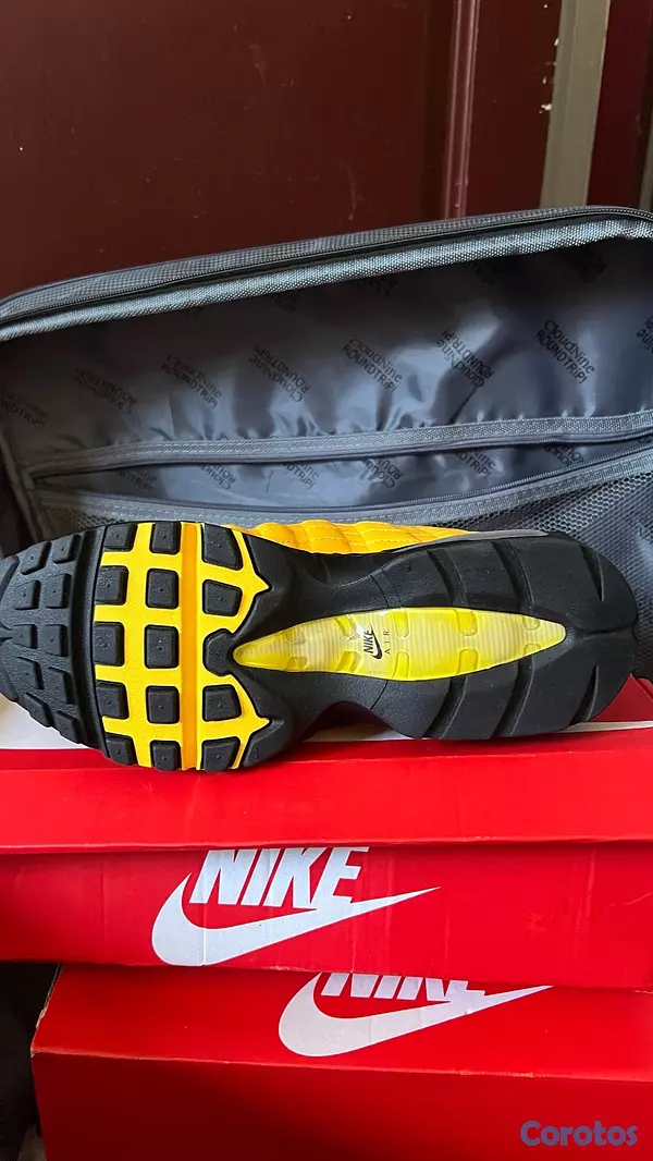 zapatos para hombre - nike air max 95 OG black gold 100% originales 3