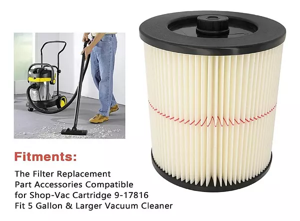 Salud y Equipamiento Médico - Filtro De Cartucho De Vacío De Aire Para Craftsman 17816 6