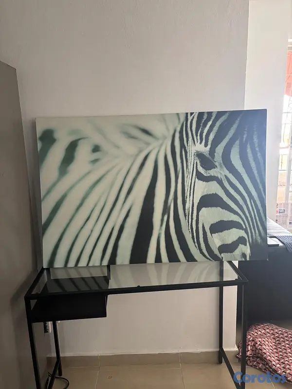decoración y accesorios - Escritorio de hierro y cristal 4