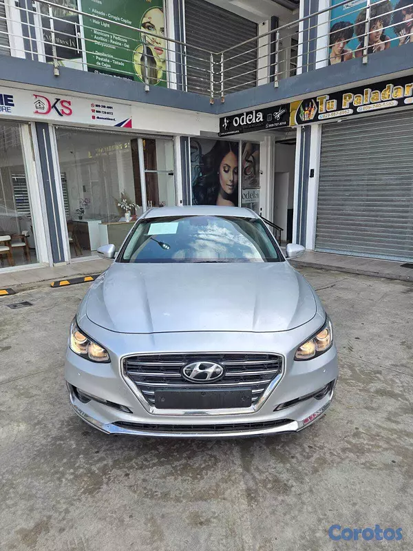 carros - HYUNDAI GRANDEUR 2018 GRIS 8