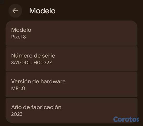 celulares y tabletas - Se vende Pixel 8 128 GB, 8 GB RAM, Android 17, desbloqueado 8