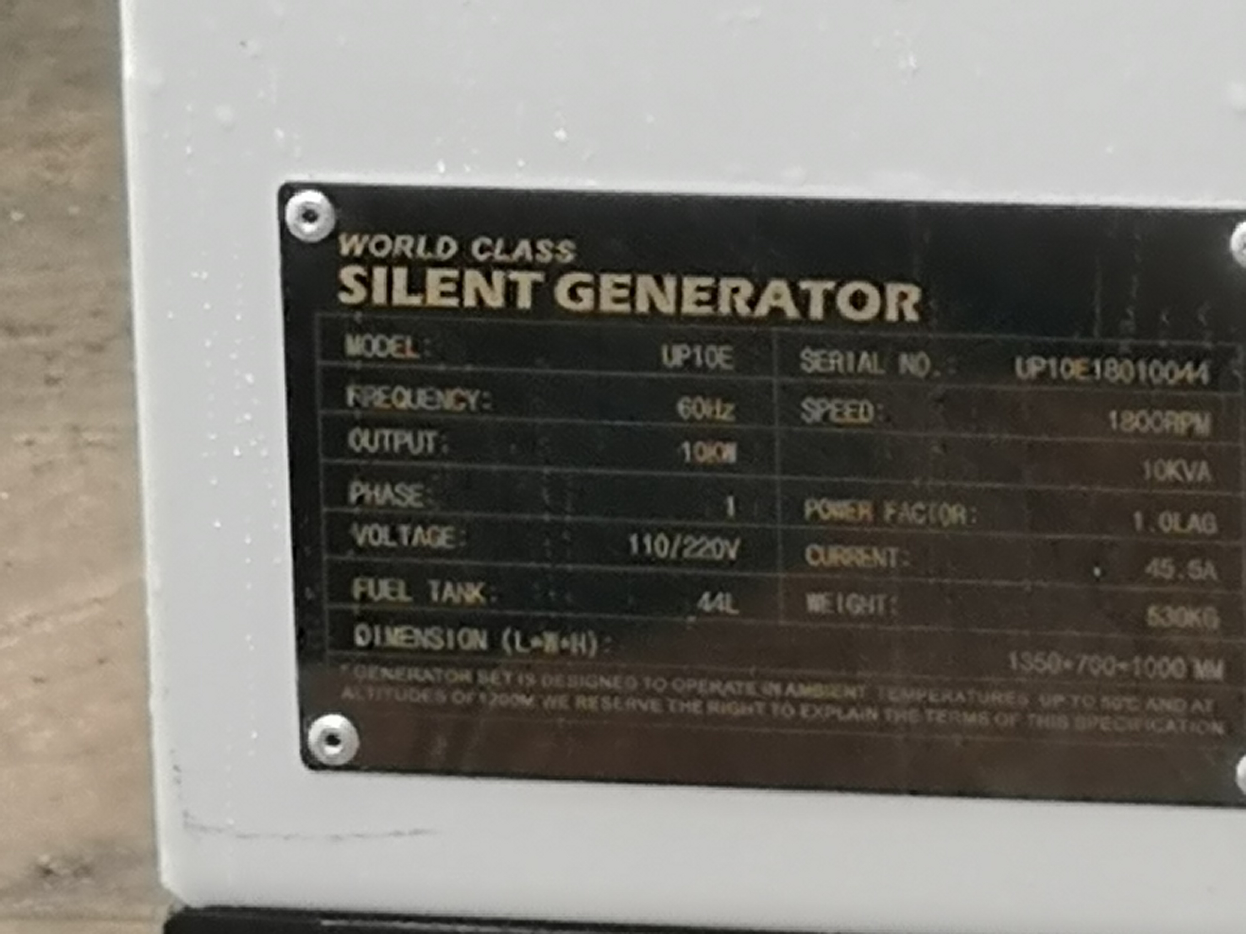 plantas e inversores - Generador Silencioso 10 kva 2