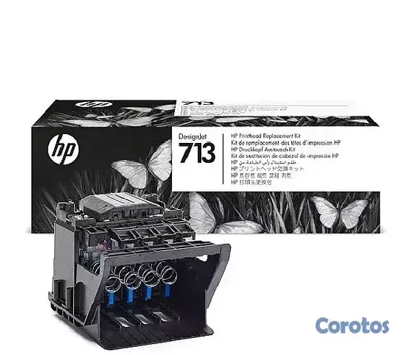 impresoras y scanners - CABEZAL HP 713 - 3ED58A - CABEZAL - PARA  DESIGNJE 2