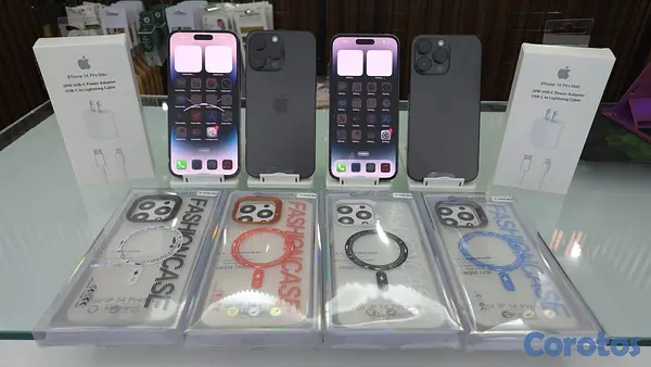 celulares y tabletas - iPhone 14 Pro Max 256GB Negro desbloqueados Clean 4