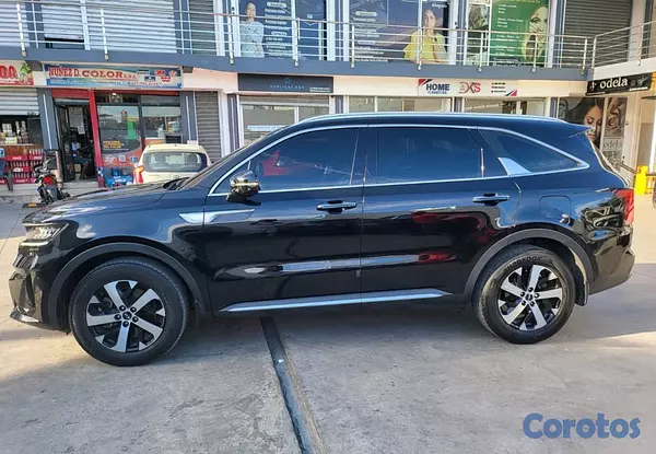 jeepetas y camionetas - KIA SORENTO EX 2021 NEGRO GASOLINA 7