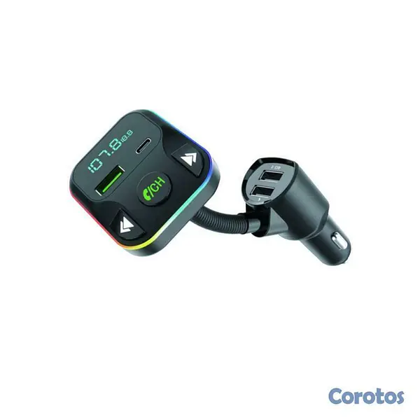 camaras y audio - Adaptor radio wireless, player MP3, FM, cargador U 3