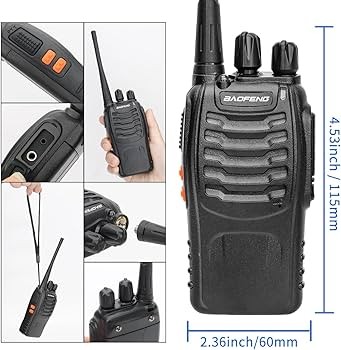accesorios para electronica - Par de Radios de Comunicación Walkie Talkies!!!!!! 0